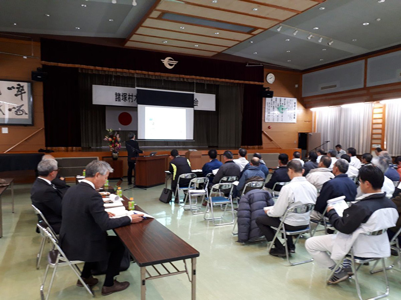 宮崎県　諸塚村にて自治体参加型小規模木質バイオマス協議会を結成いただきました